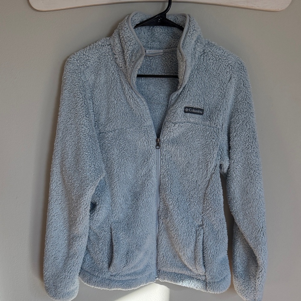 Columbia Women’s Sherpa Jacket - Light Blue